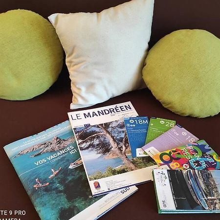 Studio Zen Sud Plage A Pied Pin Rolland Sablettes Saint-Elme Ngoại thất bức ảnh